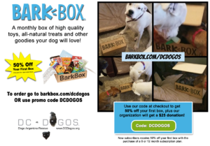 Bark Box Promo